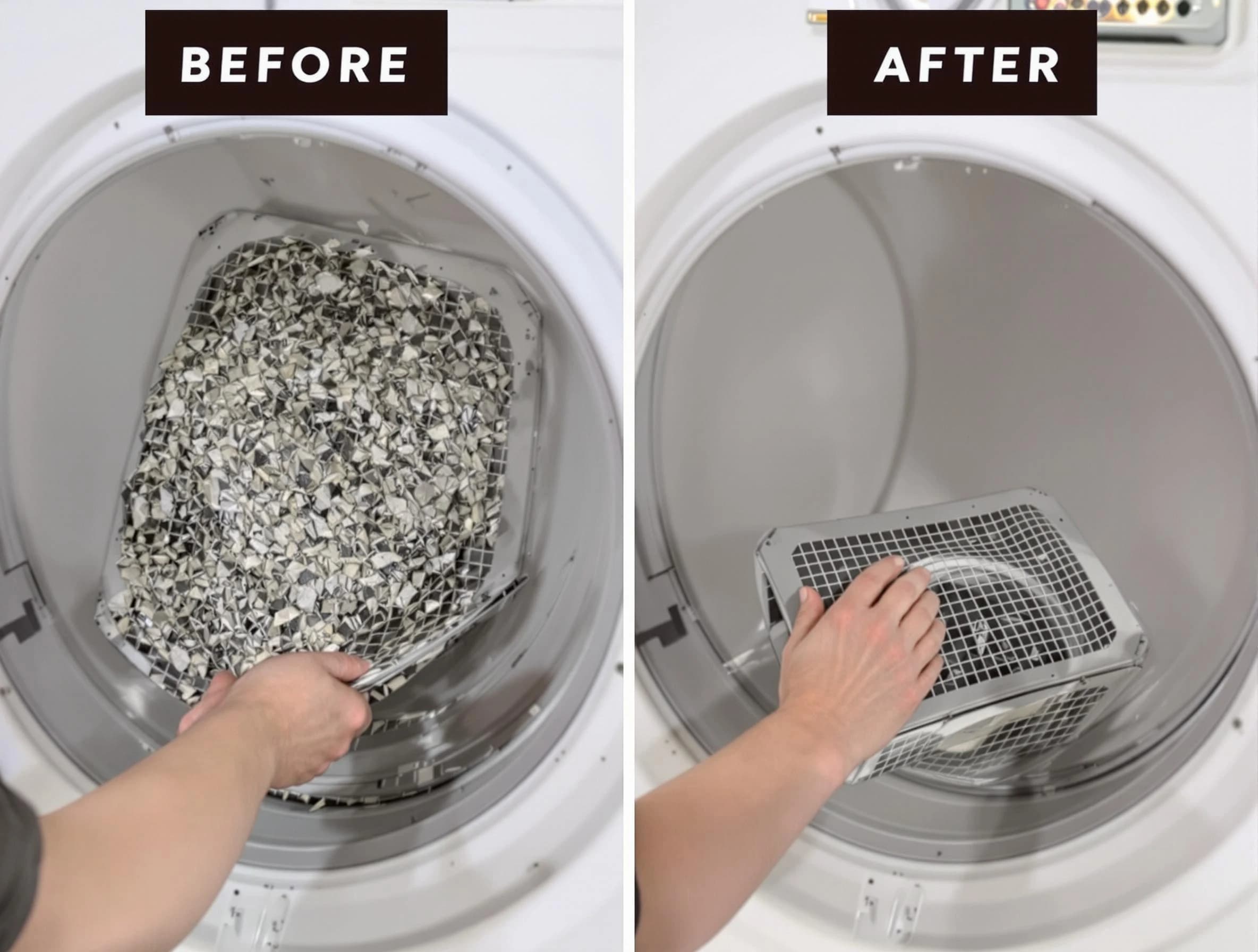 Professional lint trap cleaning by Dacula Dryer Vent Cleaning in Dacula