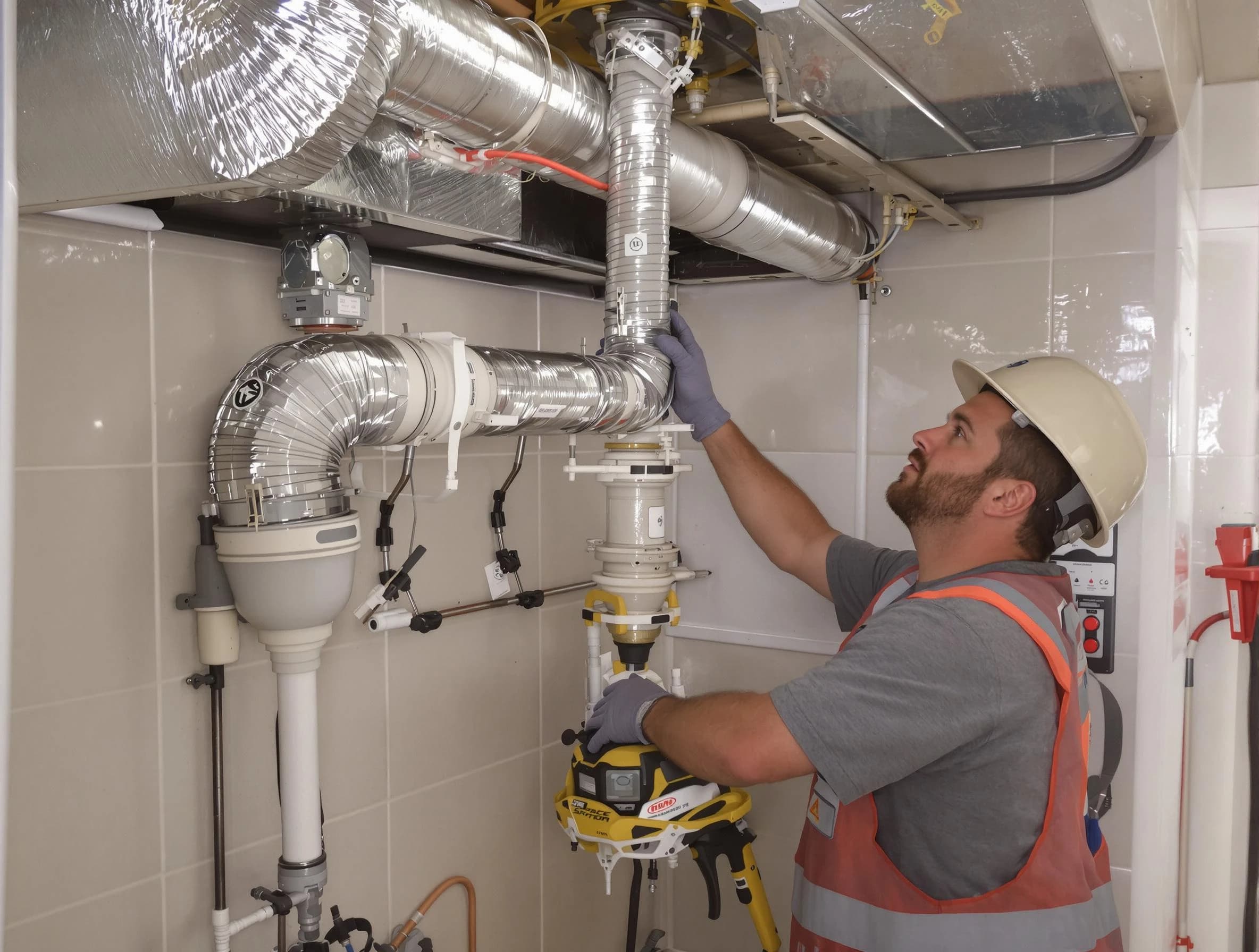 Dacula Dryer Vent Cleaning expert performing professional dryer vent repair and installation in Dacula