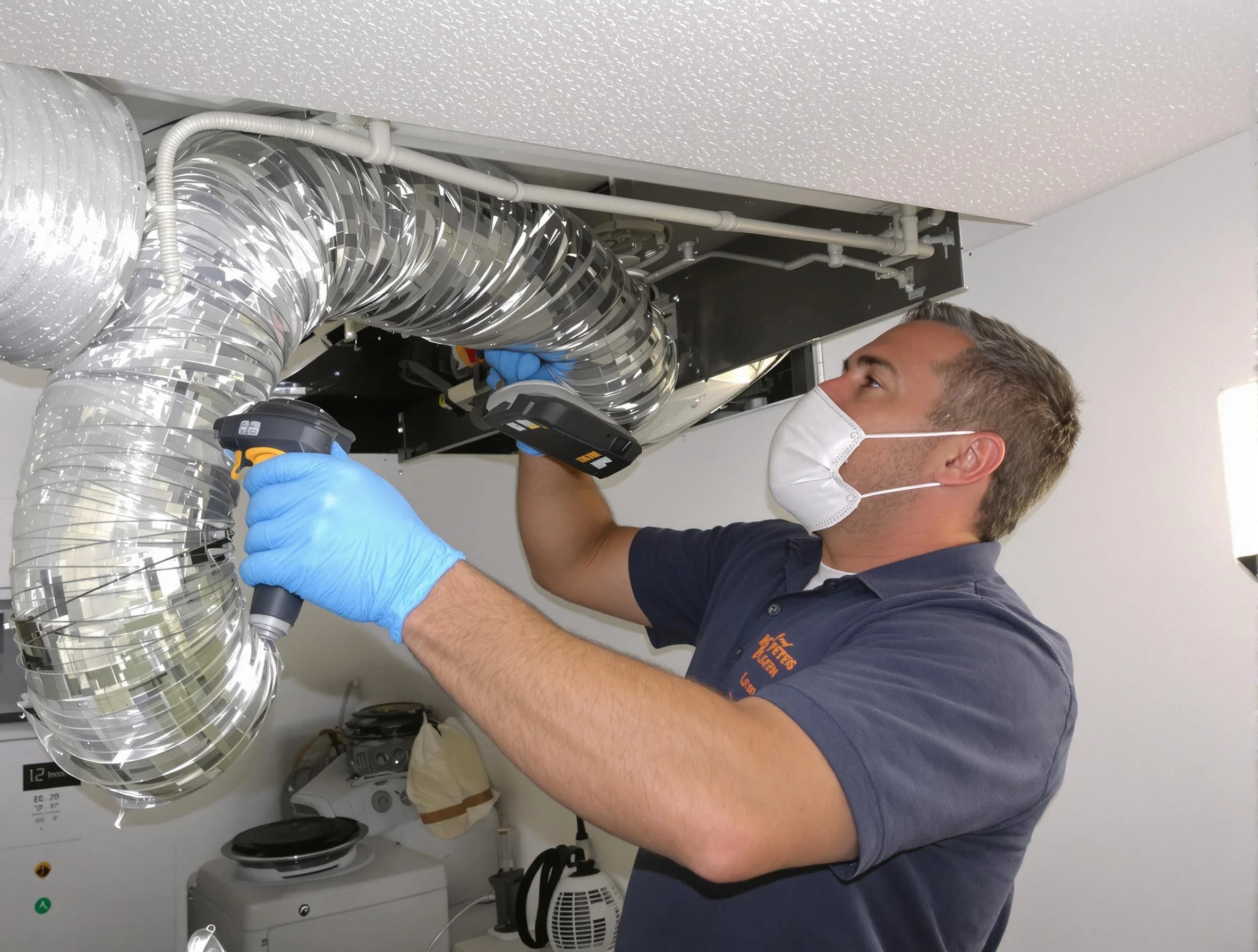 Dacula Dryer Vent Cleaning professional performing thorough residential dryer vent cleaning in Dacula