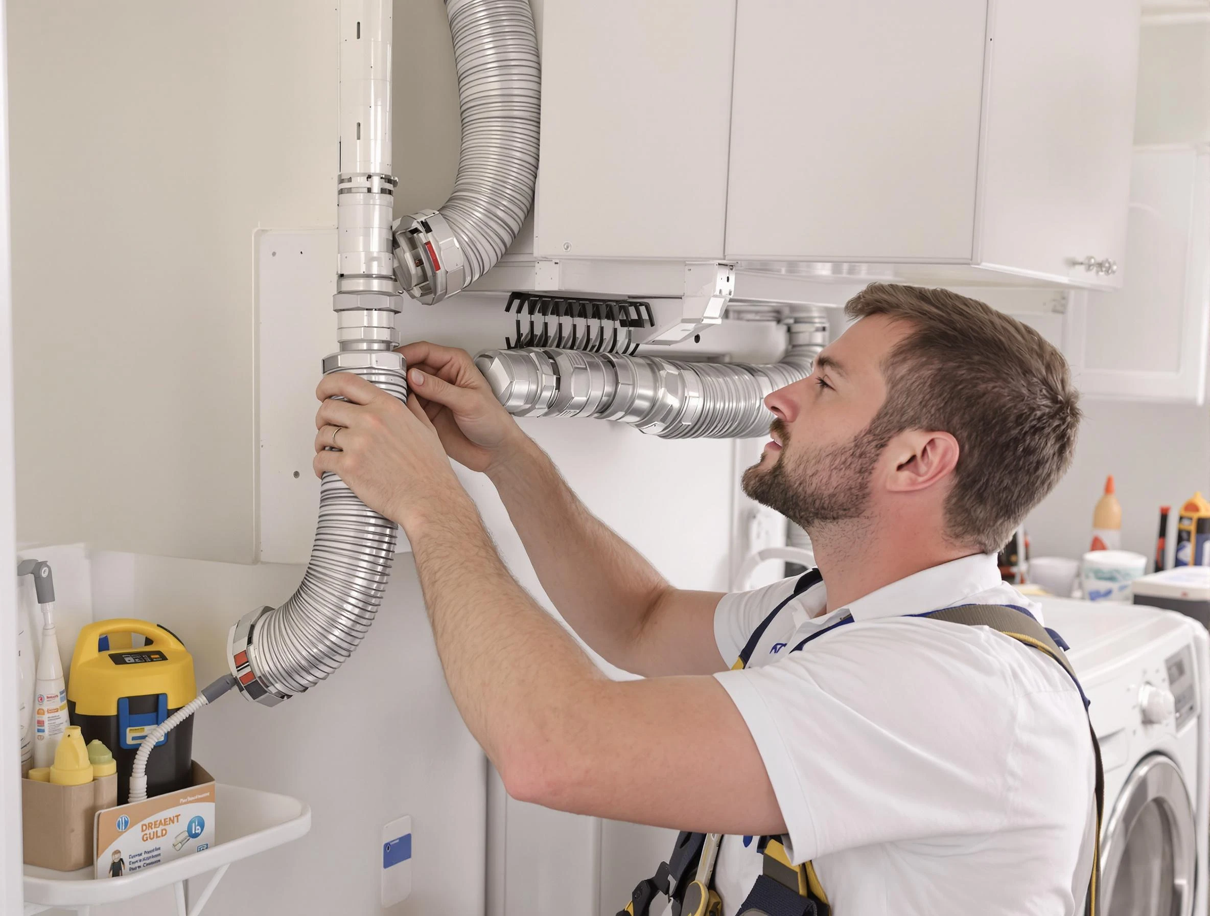 Professional dryer vent repair and installation by Dacula Dryer Vent Cleaning in Dacula