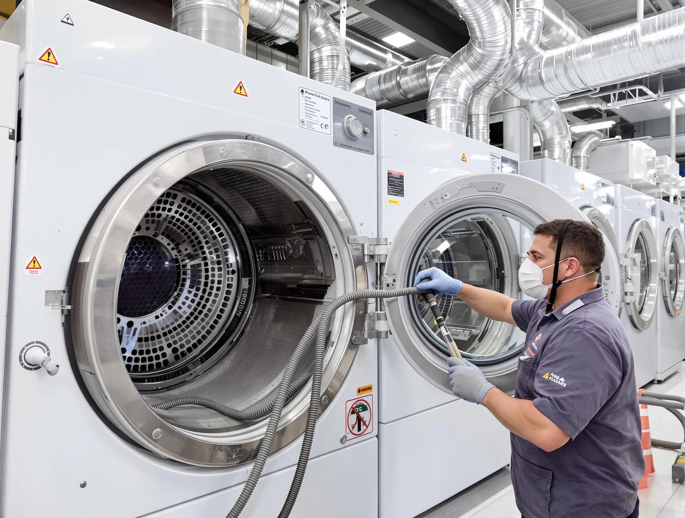 Industrial-grade dryer vent cleaning by Dacula Dryer Vent Cleaning in Dacula